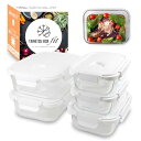 TAINETSU BOX fit 耐熱ガラス 耐熱容器 【ずっしり安心、パチッと密閉。頼れる保存のプロ】 フタをしたまま 電子レンジ対応 オーブン 密閉 耐冷 四角 蓋付き 保存容器 タッパー クリア BPAフリー