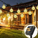 Auting LEDイルミネーションライト ソーラー 屋外 防水 おしゃれ 60電球11M ストリング 8種点灯モード IP65防水 フェアリー キャンプ 飾り 屋外/室内/ガーラン/アウトドア/テント/結婚式/庭/パーテ