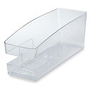伊勢藤(ISETO) 冷蔵庫トレー 冷蔵庫整理トレー クリア 幅9.5×D26.8×H9.6cm 日本製 冷蔵庫 冷蔵庫内 冷蔵庫収納 整理 整理整頓 取り出し...