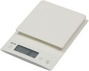 タニタ クッキングスケール 0.1g単位 3kgまで計れる ホワイト KD-320 WH キッチン はかり 料理 デジタル