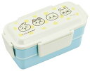 オーエスケー (OSK) 弁当箱 ランチボックス 二段 仕切付 600ml ちいかわ CKW No.5 日本製 抗菌 食洗機 電子レンジ 対応 PCW-600S