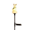 ソーラーライト ガーデンライト おしゃれ かわいい 屋外 防水 インテリア 庭 動物 ラビット IPX3 Pomie ポミエ ウサギ