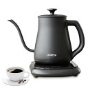 電気ケトル コーヒー 温度調節付 保温機能ケトル コーヒーポット グースネック 電気ポット ドリップ ケトル 湯沸かし器 ステンレス スリムノズル 細口 ハンド...