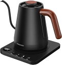 HAGOOGI (ハゴオギ) 電気ケトル 1L 細口 1200W コーヒーポット 温度調節 (1℃単位) 40~100℃範囲/保温機能 (30分)/空焚き防止/...
