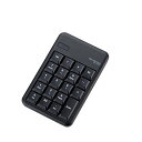 エレコム テンキー Bluetooth メンブレン 高耐久 ブラック TK-TBM016BK