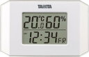 タニタ(Tanita) (TANITA) 温度計・湿度計 ホワイト デジタル デジタル温湿度計 TT-574-WH