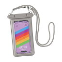 オウルテック スマホ 防水ケース 【水に浮く/顔認証/6.7インチまで対応】防塵 防水 IP68 操作可能 ショルダー/ネックストラップ付き お風呂 海 プール...