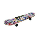ラングスジャパン(RANGS) ラングスR1スケートボード パープル 7.25×28インチ コンプリートセット PUウィール