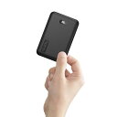 Miady モバイルバッテリー 軽量 小型 5000mAh 2.4A急速充電 Type-C出力/入力 薄型 LED電量残量表示 旅行/出張/持ち運び便利 iPh...