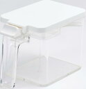 アスベル 密閉 調味料ポット ワンプッシュ 擦切り付き コンパクト レギュラータイプ 700ml 白
