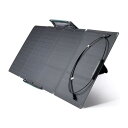 EcoFlow 110W片面ソーラーパネル ソーラーチャージャー 単結晶シリコン 高変換効率 片面式 高出力 ソーラー発電 ソーラー充電器 太陽光発電 ポータブ...