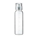 HARIO(ハリオ) ドレッシングボトルスリム 250ml 熱湯使用可能 ペールグレー DBSN-250-PGR