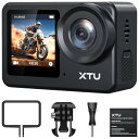 XTU S6 アクションカメラ 4K 20MP【Ambarella H22 CPU&SONY IMX386 センサー】アクションカム SuperSmooth手ぶ...