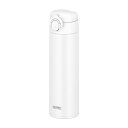 【食洗機対応モデル】サーモス 水筒 真空断熱ケータイマグ 500ml ホワイト 本体もパーツもすべて食洗機対応 ワンタッチオープン ステンレス ボトル 保温保冷...
