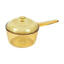 パール金属(PEARL METAL) VISIONS ビジョン 鍋 ソースパン 1.0L 16cm 耐熱ガラス 電子レンジ対応 食洗機対応 H CP-8690