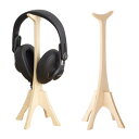 Thirteen Woodworking ヘッドホンスタンド 木製 卓上 持ち運び 木 ヘッドホンホルダー ヘッドフォンスタンド ナチュラル シンプル 組立