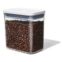 オクソー 保存容器 OXO プラスチック 密閉 1.6L ポップコンテナ レクタングル ショート