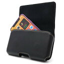 ASDEC iPhone 13 mini / 12 mini ベルトケース 横型 【マグネット開閉・収納の向きを変えられる】iPhone13mini iPhone12mini アイフォン13 ミニ アイフォン12 ミニ スマホポーチ ベルト通し ベルトポーチ 腰