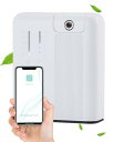 Mxmoonant アロマディフューザー 水なし 業務用 家庭用 300ml 換気設備接続可 有効芳香面積300-500? ネブライザー ファン付き 操作簡単 ...
