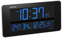 セイコークロック(Seiko Clock) セイコー クロック 掛け時計 置き時計 兼用 電波 デジタル 交流式 カラー液晶 シリーズC3 白 DL208W S...