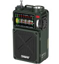 ZHIWHIS Bluetoothスピーカー 防災ラジオ FM/AM/...(2)