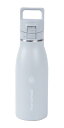 タケヤ公式 ステンレスボトル 500ml 保温保冷 真空断熱 水筒 THERMO FLASK トラベル 直飲み ワンタッチ開閉式 キャリーハンドル ロック パウ...