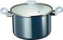 高木金属工業(Takagi Metal) 高木金属 ホーロー 深型鍋 22cm 5.6L オニキスブルー ONB-22F