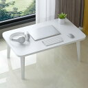 PluieSoleil 折りたたみテーブル 幅60×奥行40×高さ28cm ローテーブル 折りたたみ 軽量 折り畳みテーブル ミニテーブル ロックしてもっと安定できる テーブル 一人暮らし テーブル 白 組立不要(3)