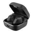 ゼンハイザー Sennheiser ワイヤレスイヤホン ACCENTUM True Wireless ブラック 高性能ドライバー 28時間再生 ハイブリッドノイ...
