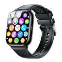 スマートウォッチ【2025新型·性能最強モデル】Bluetooth通話機能 1.85インチHD大画面 SMS/Line通知 薄型軽量 バンド交換可能 ...