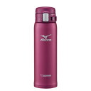 象印マホービン 水筒 MIZUNOモデル 480ml ワンタッチマグ 軽量&コンパクト スタンダードタイプ 保温・保冷 ワインレッド SM-SM48-VR(3)