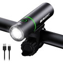 BOSIWO 自転車 ライト 大容量2200mAh USB充電式 LED 1000ルーメン モバイルバッテリー機能付 高輝度 IPX5防水 防振 PSE認証済 懐中電灯兼用 停電対応 地震対策 登山 夜釣り 日本語説明書付き
