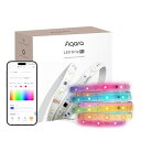 Aqara LED テープライト T1 RGB 2メートル アカラ Aqaraハブ必須 無段階調光調色 昼光色 電球色 Alexa対応 1600万色 マルチカラ...