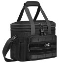 PARTI FISH 保冷 バッグ ソフト クーラー ボックス 5層断熱 強力 保温バック お弁当バック 大 容量 15L 18L 拡張可能 折りたたみ式 クー...