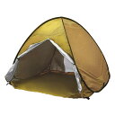 MERMONT ポップアップテント 1人用〜2人用 ワンタッチ 一瞬で広がる 142×160×100cm フロントシート 遮光 UVカット サンシェード 通気性...