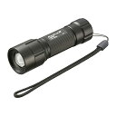 オーム(OHM) 懐中電灯 LED ハンディライト ズームライト 防水 IPX7 ANSI規格準拠 点滅 調光 ラディウスZ 450ルーメン LHA-Z45B5 08-1509 OHM ブラック