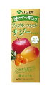 伊藤園 アップルマンゴーサジーミックス エコパック (紙パック) 200ml ×24本