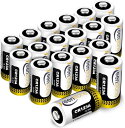 CR123A 18個 3Vリチウム電池 1600mAh Keenstone Qrio Lock 電池 PTC保護付き 非充電式バッテリー カメラ マイク 懐中電...
