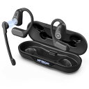 Earaku(イアラク) MicCuff Bluetoothヘッドセット【ビジネスエリート向け・脱着式マイクオープンイヤー型】Bluetooth5.4 通話用イ...