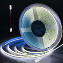 Cmswiftify COB LEDテープライト 高密度320LEDs/m 高輝度10m 24V 医療基準設計 昼白色6500K 幅8mm 非防水(IP20) ...