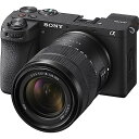 SONY(ソニー) APS-C ミラーレス一眼カメラ α6700 高倍率ズームレンズキット(同梱レンズ:SEL18135) ブラック ILCE-6700M