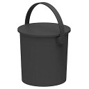 JEJアステージ(JEJ Astage) 座れるバケツ フェルマー ブラック 10L インテリア雑貨 おもちゃ収納 アウトドア 耐荷重150kg 幅28×奥行2...