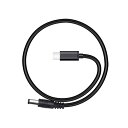 USB-C PD トリガーケーブル 電源プラグ 充電ケーブル USB-C入力からDC5.5*2.5mm電源 PD(12V) 急速充電 3A充電 高耐久 PVCの...