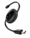 「VGP 2025受賞」Baseus 充電ケーブル 巻き取り式 USB-C ケーブル 急速充電 100W 5A PD対応 絡まない コンパクト リール式 iPh...