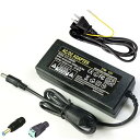 Geluorui ACアダプター 12V 6A 電源アダプター 72W DC12v 5A 4A スイッチング電源 LED テープライト・ビデオ・防犯カメラ・監視...