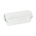 PYREX パウンド ローフ ディッシュ 皿 耐熱ガラス 電子レンジ対応 オーブン対応 食洗機対応 1.5L H CP-8547 クリア