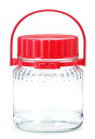 東洋佐々木ガラス 保存容器 漬け上手 らっきょう編 2000ml 日本製 漬物容器 ガラス容器 保存瓶 らっきょう 梅酒 瓶 果実酒 漬物 ガラス I-77823-R-C-JAN