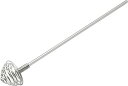 ヨシカワ 日本製全長20×径3.2cm マドラー くるくる回してすくう はち蜜マドラー 料理 シルバー YJ2809