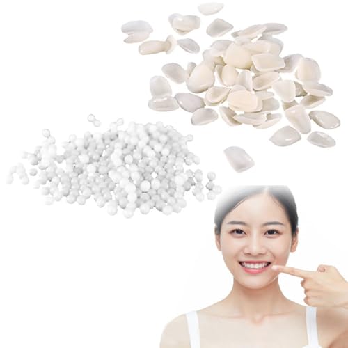 入れ歯入れ歯 2点セット 歯科用レジン フィッティングビーズ 歯 一時的な歯の修復キット 自然快適 男女兼用 簡単装着