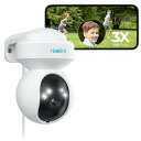 Reolink 防犯カメラ 屋外 3倍光学ズーム WiFi 2.4/5GHz対応 500万画素 自動追尾 人/車両/動物検知 PTZ 360°全方位 カラー暗視 ワイヤレス 監視カメラ 音光威嚇 タイムラプス センサーライト 遠隔監视(3)